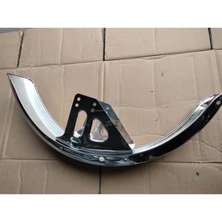 dè chắn bùn trước xe honda win ( inox  )