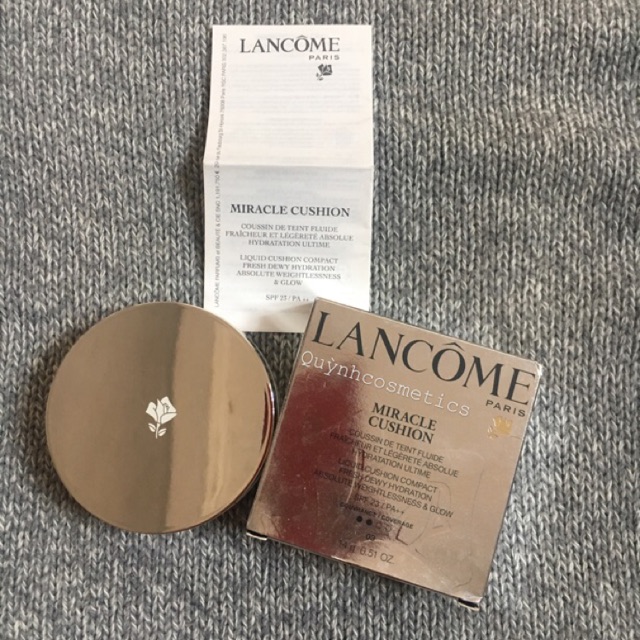 Cushion Lancome Miracle Pari tone 03 Beige Peche