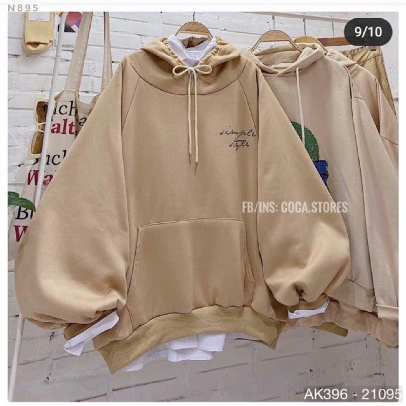 Áo Hoodie Nỉ Tay Phồng Cánh Dơi Form Rộng Nam Nữ in 2 Mặt Form Rộng Cánh Dơi Hàng Unisex PHỒNG CHỮ KÝ - AK3396 | BigBuy360 - bigbuy360.vn