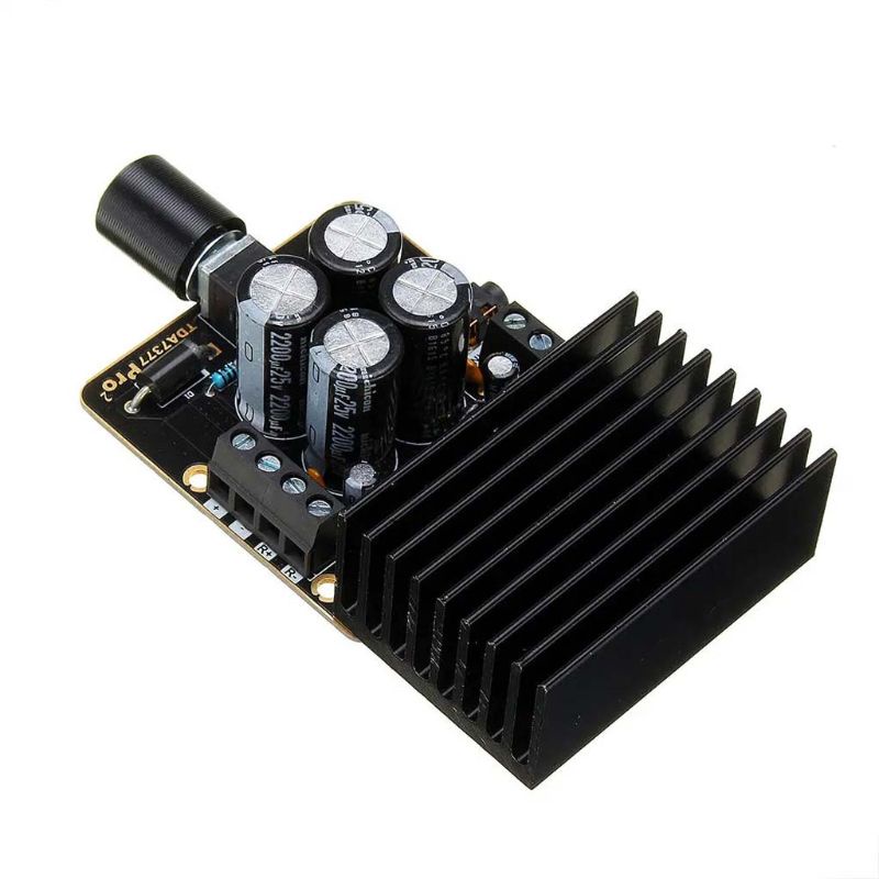 Bảng Mạch Khuếch Đại Âm Thanh HIFI TDA7377 DC9-18V 30W Cho Loa 4-8 Ohm