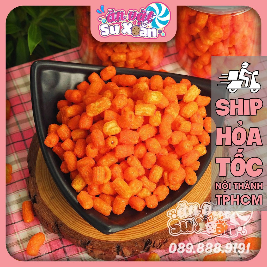 Nui sấy giòn Ăn Vặt Su Xoắn
