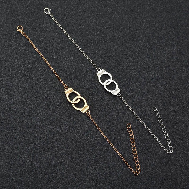 Lắc chân mạ vàng thiết kế đơn giản dễ thương cho nữ | BigBuy360 - bigbuy360.vn