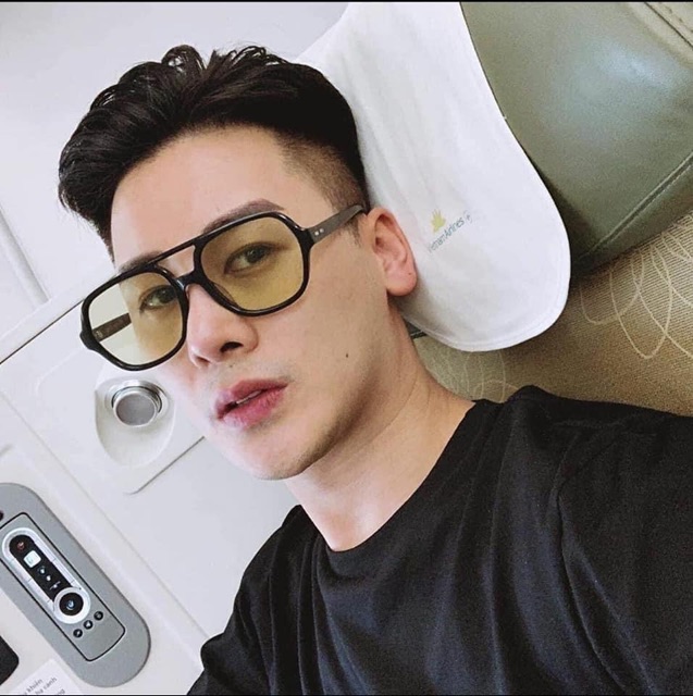 🔥HOT TREND 🔥 MẮT KÍNH NGỐ TREND TRÒNG VÀNG VIỀN ĐEN | BigBuy360 - bigbuy360.vn