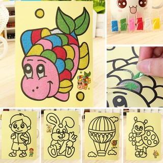 Tranh cát cho bé kích thước 15*20cm