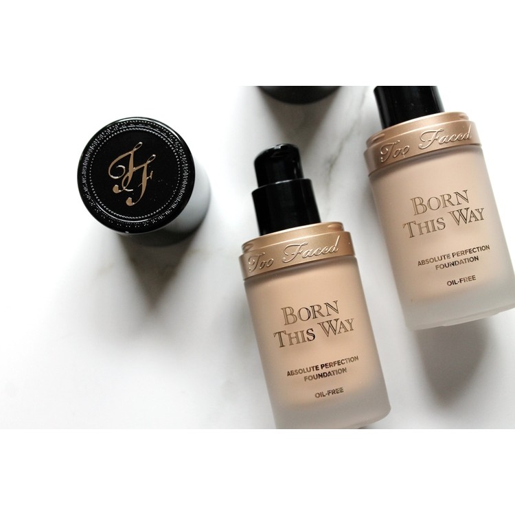 Kem nền TOO FACED BORN THIS WAY: Almond, Porcelain, Warm Nude, Nude