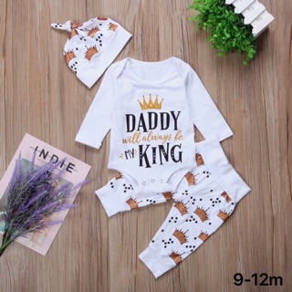 Set bộ 3 chi tiết bé trai bé gái