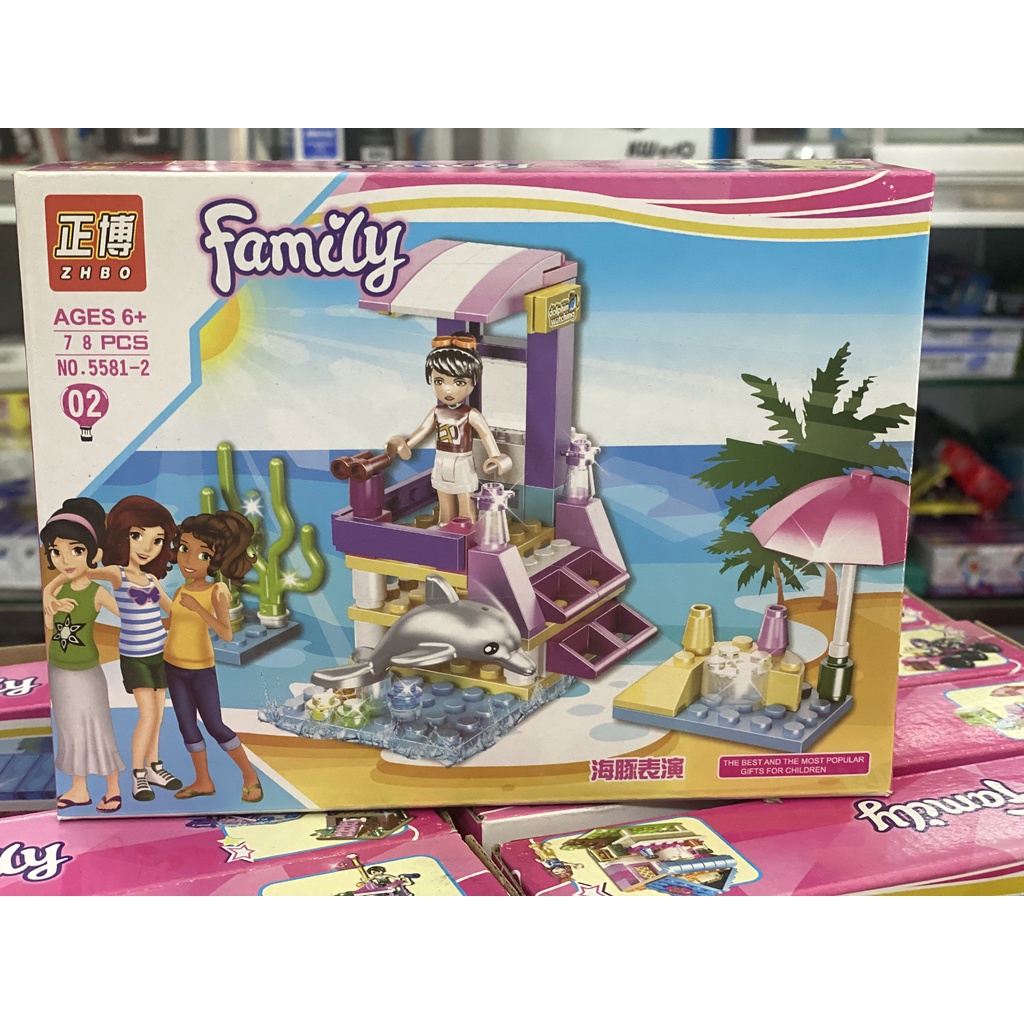 Lego Búp Bê Hồng