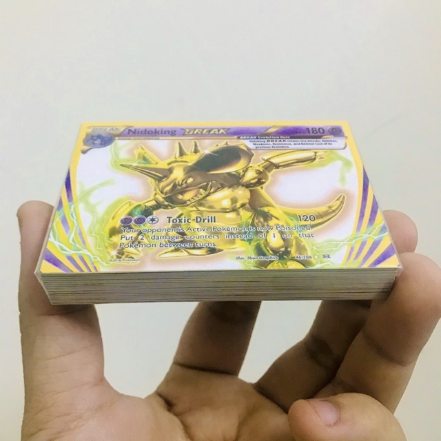 [BÀI IN] Trọn bộ 35 Thẻ bài Pokemon BREAK đã phát hành