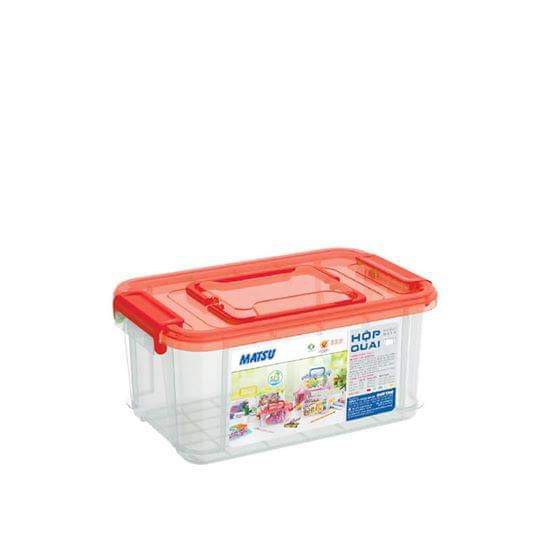 Hộp Nhựa Hai quai Duy Tân( Giao Màu Ngẫu Nhiên)