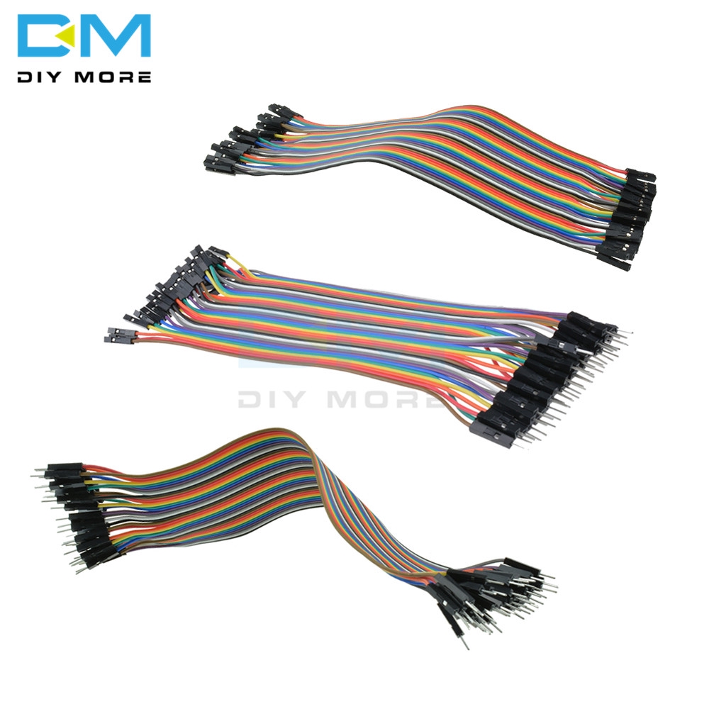 Set 40 Dây Dupont 20CM 2.54mm 3 Loại Cho Arduino