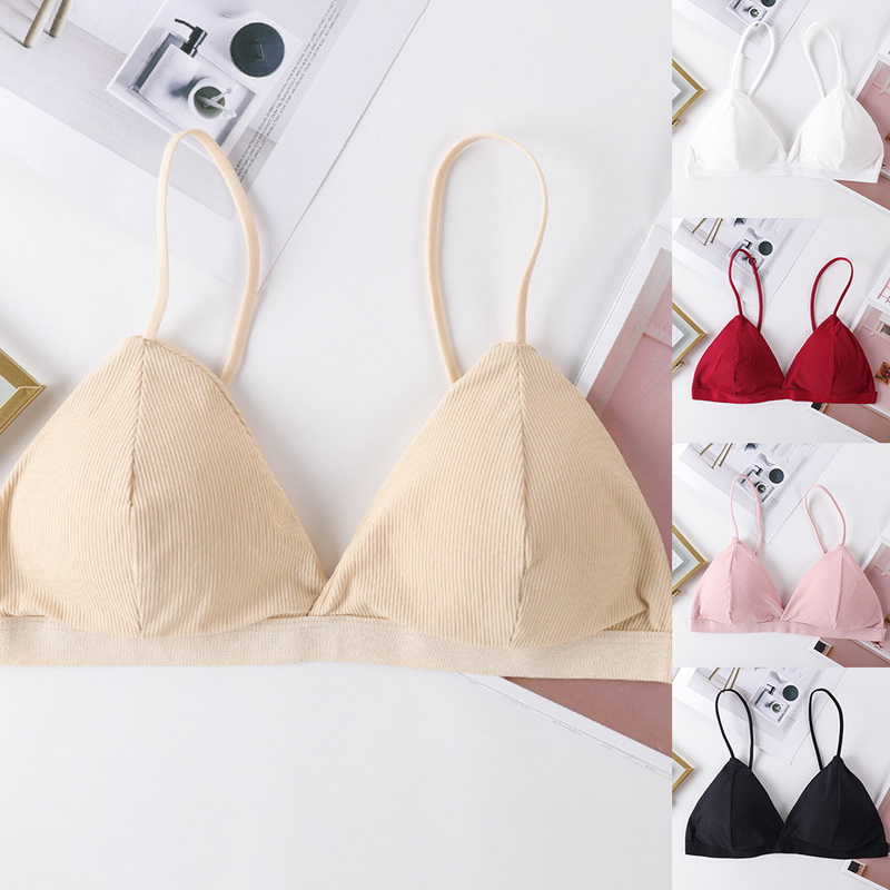 Áo ngực không đường may cổ chữ V quyến rũ đơn giản dành cho nữ