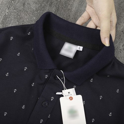 [Mã SRBACK010912 hoàn 20K xu đơn 50K] Áo polo nam xanh đen họa tiết mỏ neo 100% coton - 4 Men Store | BigBuy360 - bigbuy360.vn