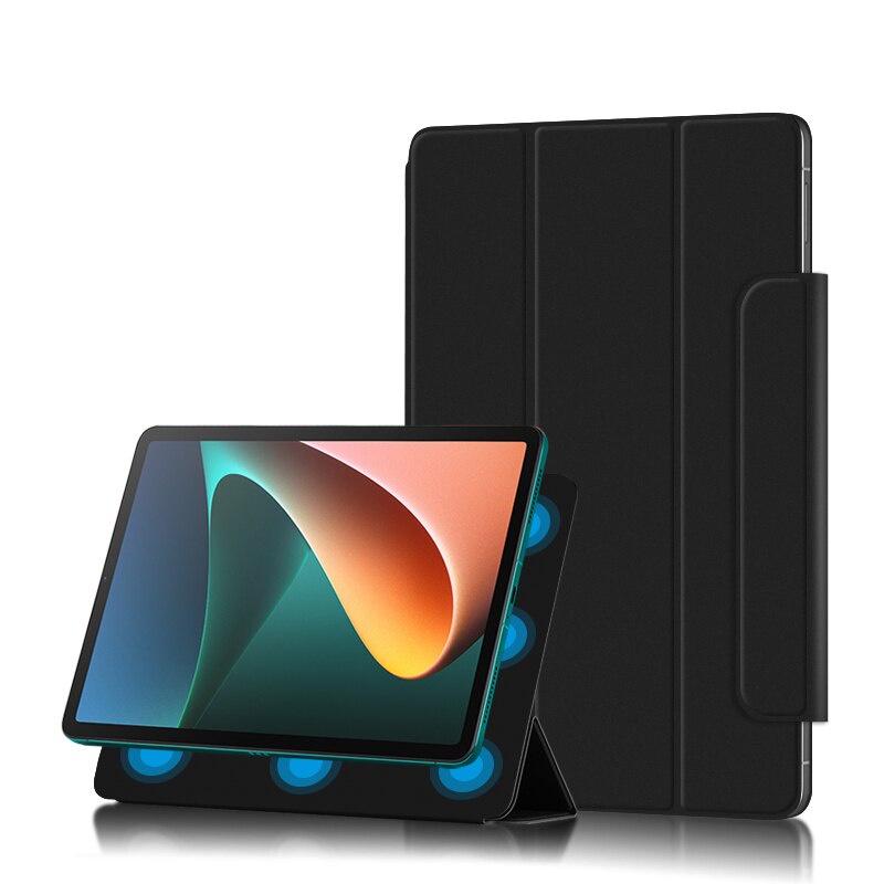 Bao Da Máy Tính Bảng Siêu Mỏng Có Khóa Nam Châm Cho Xiaomi Mi Pad 5 / Mipad 5 Pro 11 Inch 2021 Ốp