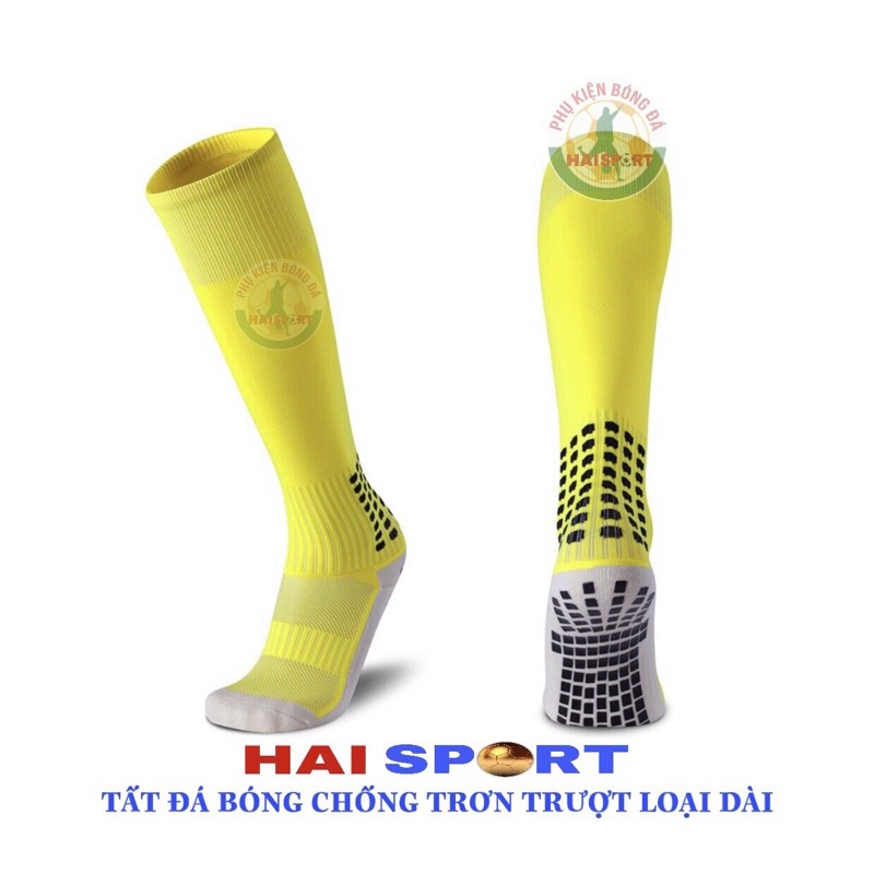 Tất đá bóng chống trơn trượt loại dài  Vớ chống trơn trượt đá bóng,đá banh
