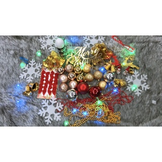 Combo set phụ kiện trang trí cây thông Noel
