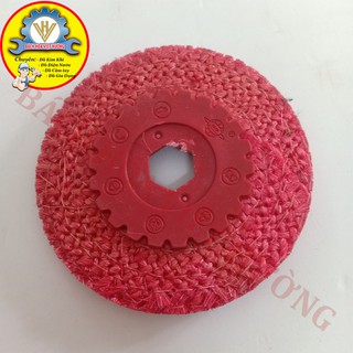Nỉ đánh bóng inox 100mm (3 -5miếng), xơ dừa, nỉ xám, trắng, đỏ (sẵn hàng)