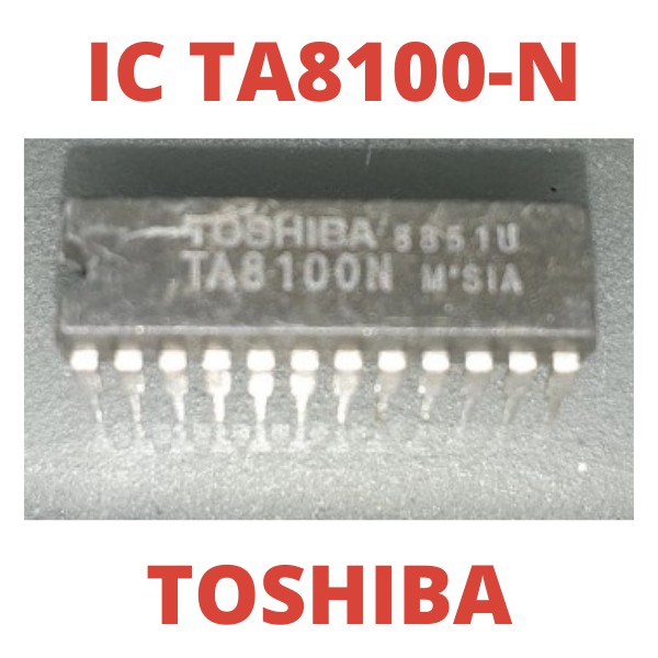 Bộ Khuếch Đại Âm Thanh Tr Ta 8100 Ta8100 Ta8100n 8100n Ori Aisi Toshiba 3v Am / Fm If Ic