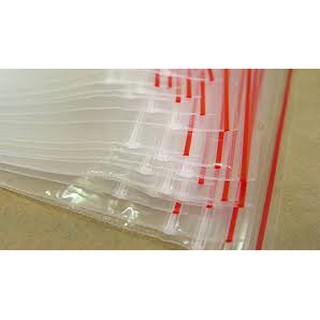 TÚI ZIP CHỈ ĐỎ ĐỦ SIZE SET 100GRAM