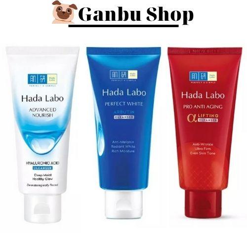Kem Rửa Mặt Ngừa Lão Hóa, Dưỡng Ẩm Tối Ưu, Sáng Da Hada Labo Nhật