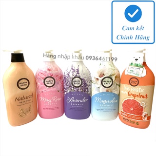 Sữa tắm Dưỡng body Happy Bath hương lúa mạch cao cấp Hàn Quốc 900ml