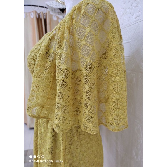 ẢNH THẬT váy ren vàng Vero Moda chính hãng sale