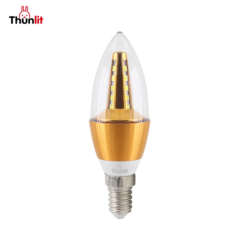 Bóng đèn THUNLIT hình nến220V E14 5W LED màu ấm