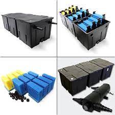 Thùng lọc cao cấp chuyên dùng hồ cá Koi hãng SUNSUN CBF 350C-Thùng lọc hiệu quả dành cho Hồ Koi