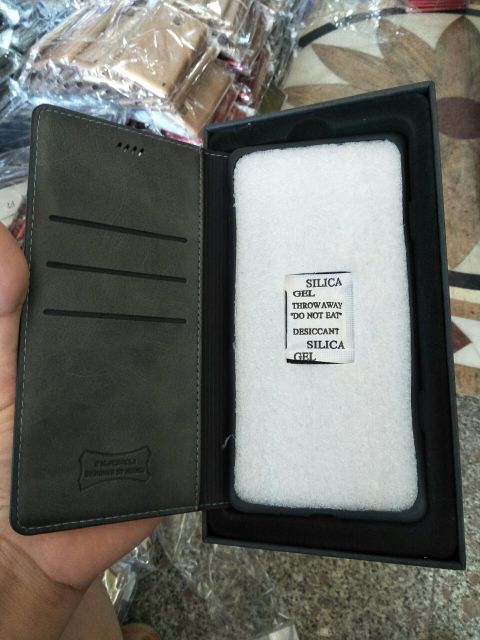 Bao da dạng ví IPhone X/ XS/ XR/ XS Max hiệu Nuoku xịn chính hãng - Ảnh thật | BigBuy360 - bigbuy360.vn