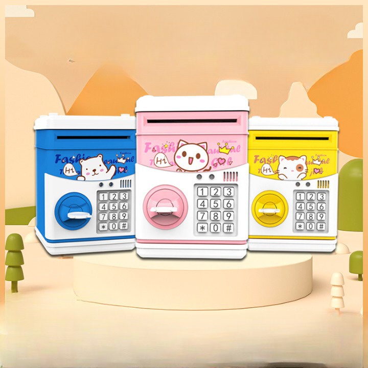 Két sắt mini cho bé két ATM thông minh sử dụng pin không mật khẩu và vân tay