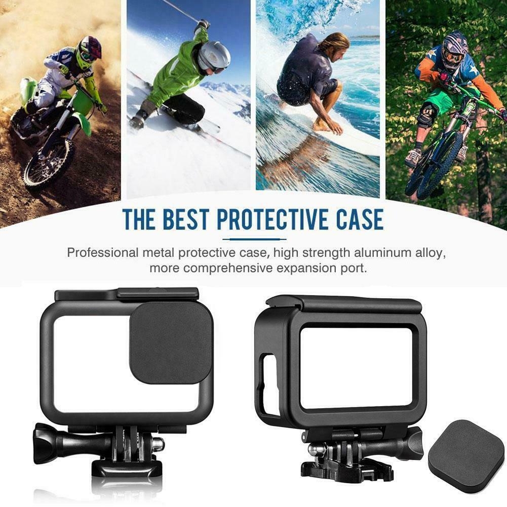 1 Khung Bảo Vệ Bằng Nhựa Kèm Ốc Vít 1 / 4 Cho Camera Thể Thao Gopro Hero 9