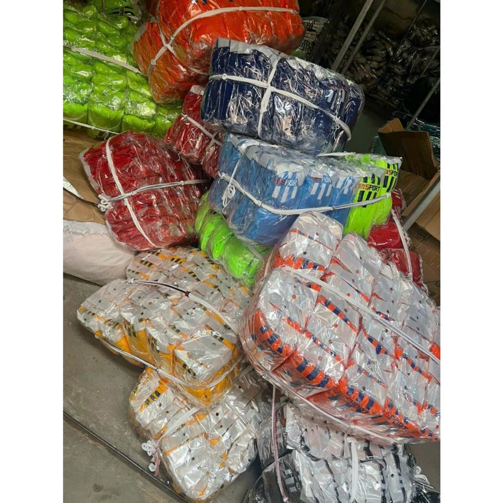 Tất đá bóng dài tới gối hàng trơn đa màu sắc_Giao màu ngẫu nhiên