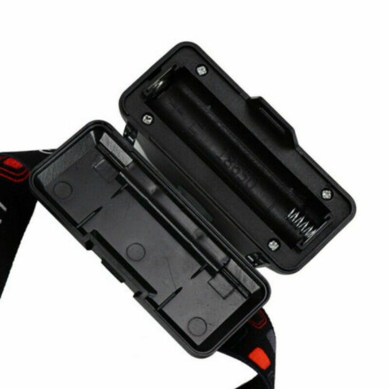 Đèn pin đeo đầu COB 6 chế độ có thể sạc lại bằng cáp USB