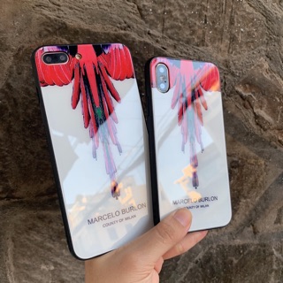Ốp kính iphone viền dẻo
