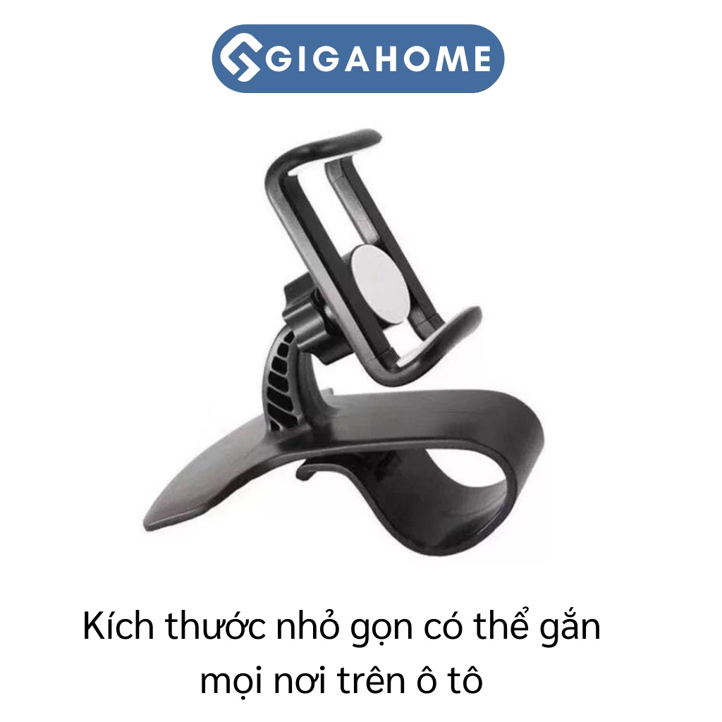 Giá Đỡ Điện Thoại Trên Ô Tô GIGAHOME Xoay 360 Độ Chống Rung, Gắn Bảng Điều Khiển 6260
