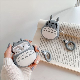 Vỏ bảo vệ bao đựng tai nghe airpod 1/2 bluetooth i12 i12 tws    B1-2 M11:Totoro Móc Tròn