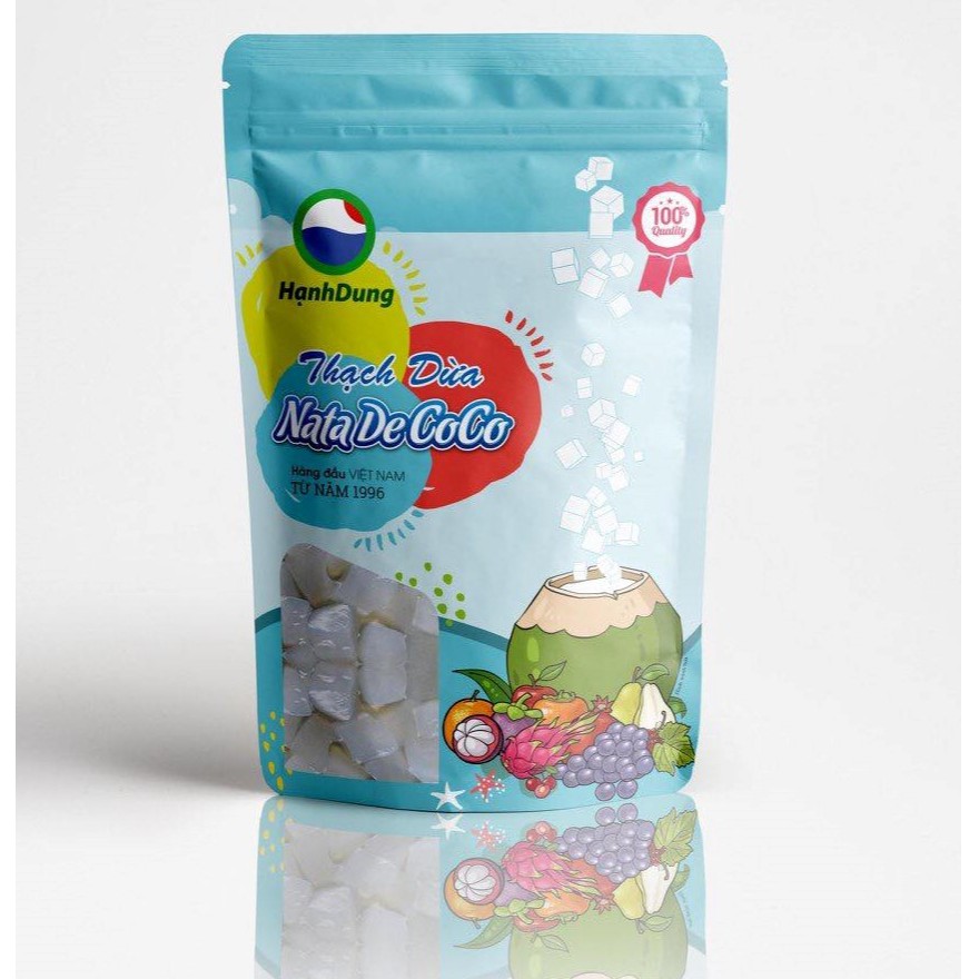 Thạch Dừa Hạnh Dung Gói 400g Siêu Ngon-Bổ-Rẻ-Chất Lượng Xuất Khẩu