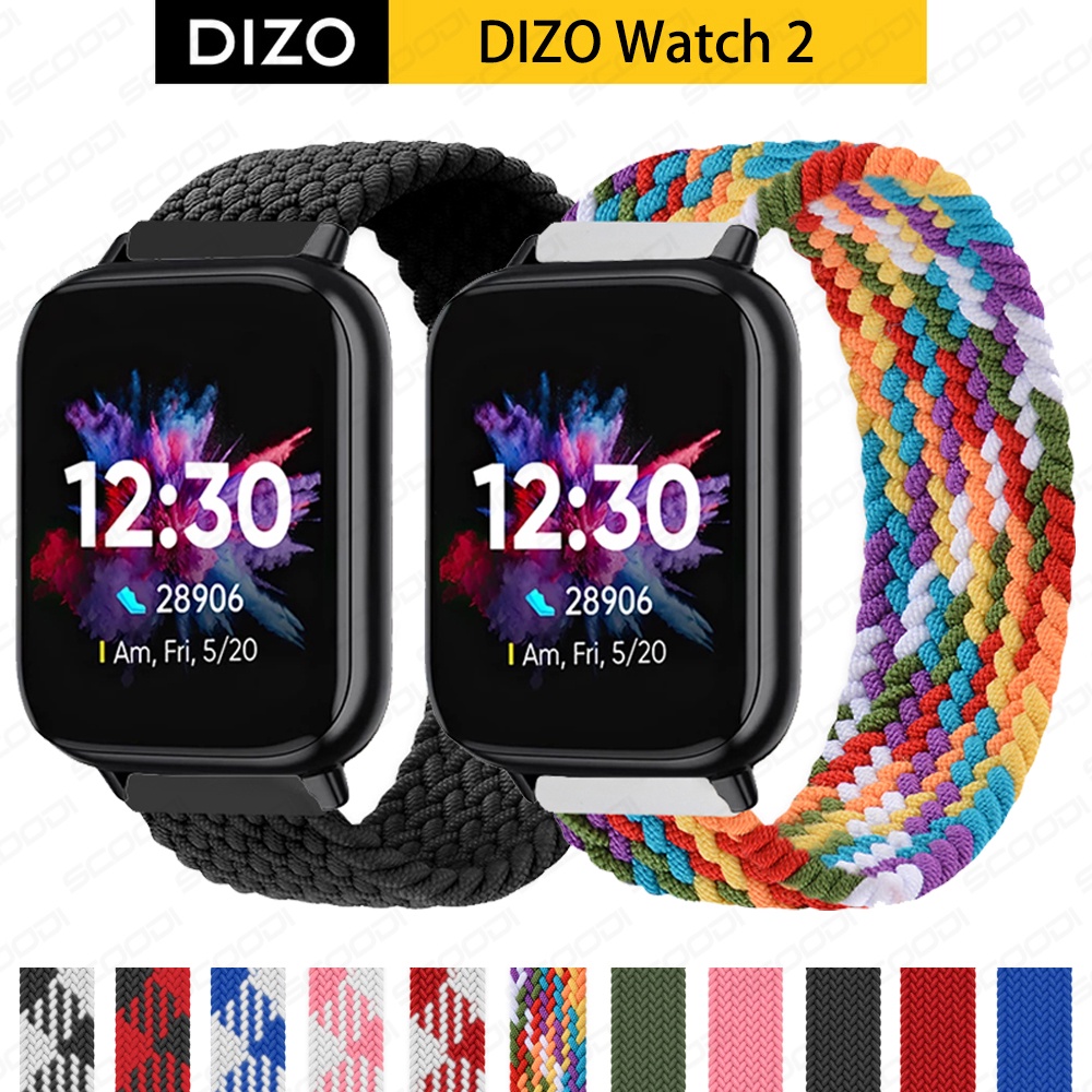 Dây Đeo Nylon Co Giãn Cho Đồng Hồ Thông Minh realme Divo watch 2