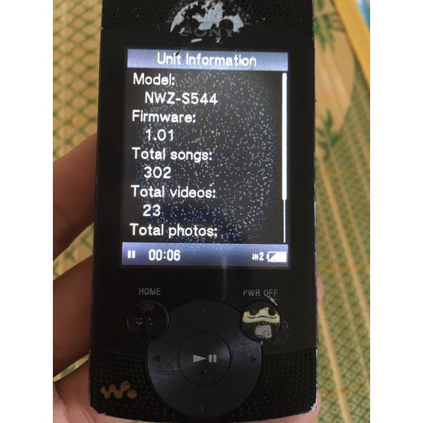 Máy nghe nhạc sony walkman s544