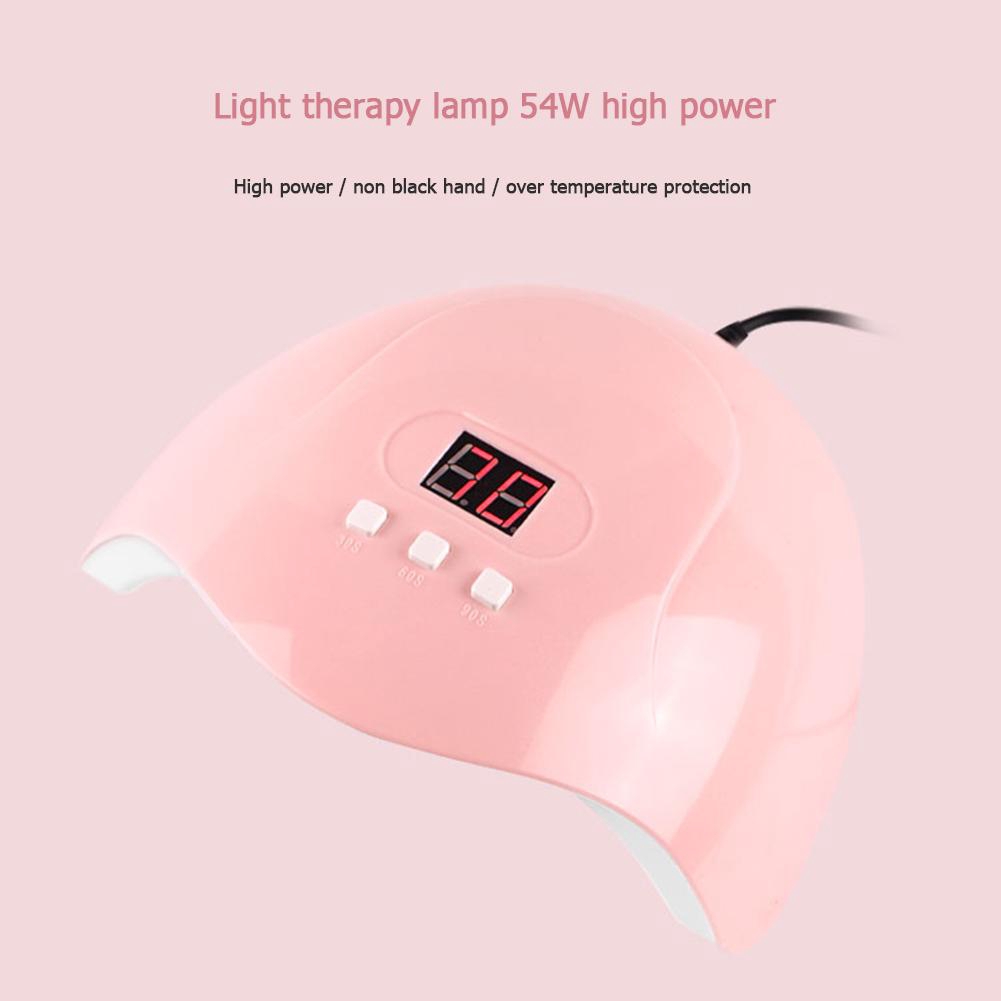 [Hàng mới về] Đèn led UV hong khô sơn móng tay công suất 54W tiện dụng