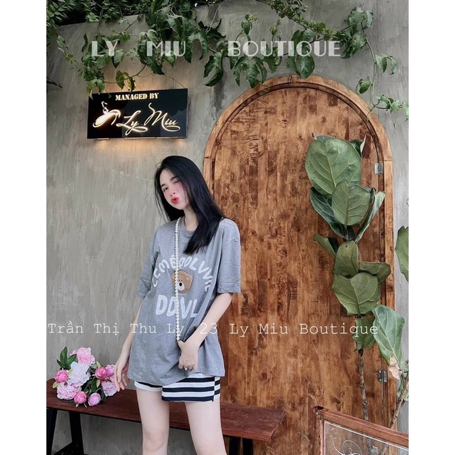 Đồ Bộ Nữ Dễ Thương, Bộ Ngủ Hoạt Hình Cao Cấp Tay Cộc Quần Cộc Mùa Hè Chất Cotton