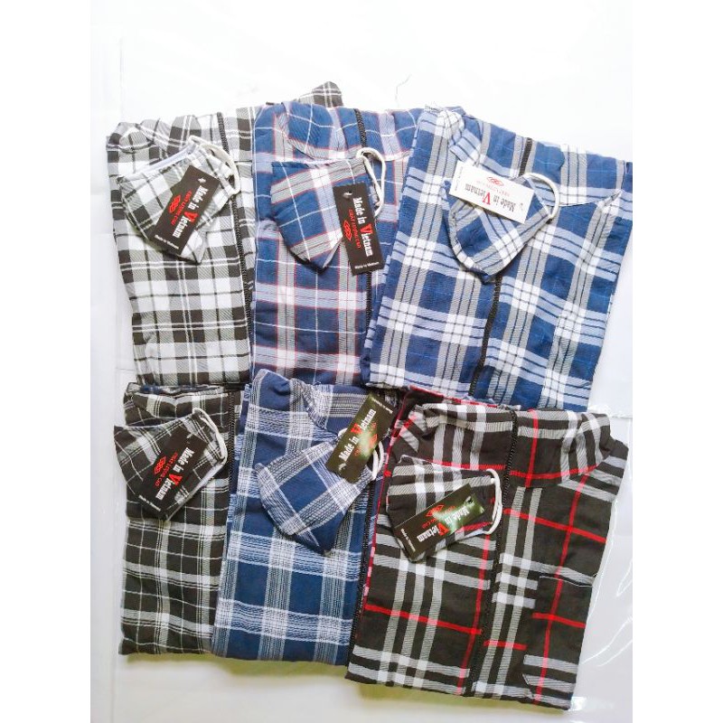 [CARO 2 LỚP] Áo chống nắng Mẫu 4 cho nam | ☀️ Áo Kẻ Caro CỰC CHẤT Mùa Hè 2021 ☀️ | BigBuy360 - bigbuy360.vn