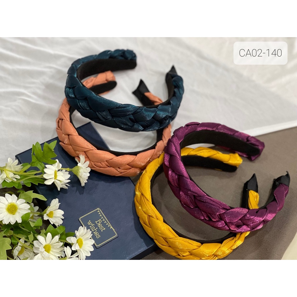 Băng đô tóc giả shop Koty, Bờm tết tóc giả tơ không bóng có răng cài