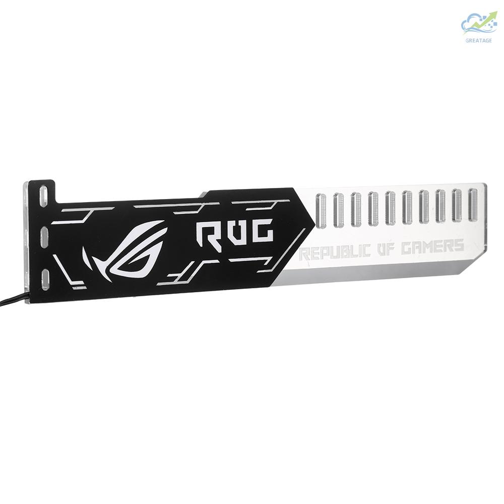 Mới Card Đồ Họa Rgb25 Rgb Với Hiệu Ứng Đèn Rgb 5v 4pin Giá Đỡ | BigBuy360 - bigbuy360.vn