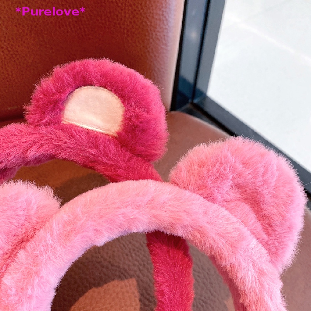 Băng Đô Tai Gấu Bông Hóa Trang Lolita Đáng Yêu Mới