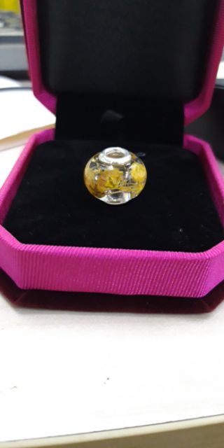 Charm resin lõi Bạc (HÌNH TỰ CHỤP)