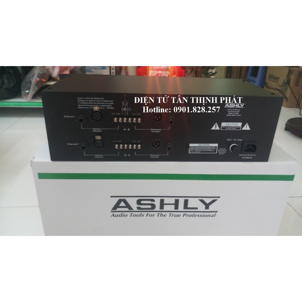 ( ẢNH THẬT)Lọc equalizer ashly gqx 3102 hàng loại 1