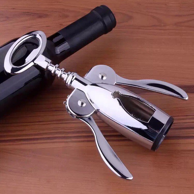 Dụng cụ Mở rượu vang nhập khẩu inox 100% 338