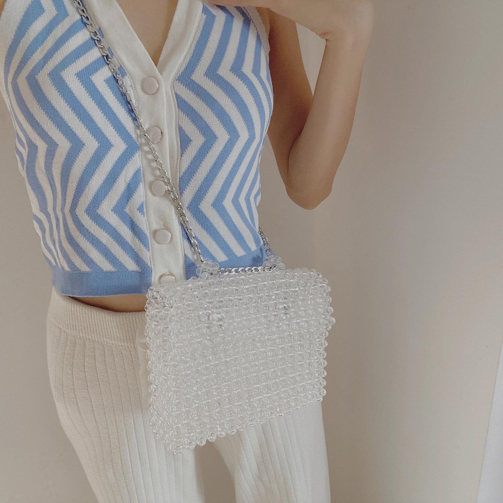 Lily Shoulder Bag | Túi hộp quai ngắn kẹp nách đẹp sang