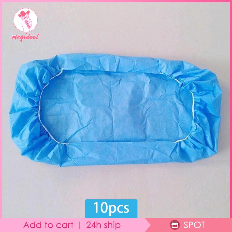 Bộ 10 Vỏ Bọc Giường Mát Xa Bằng Vải Không Dệt Tiện Dụng Mang Theo Du Lịch