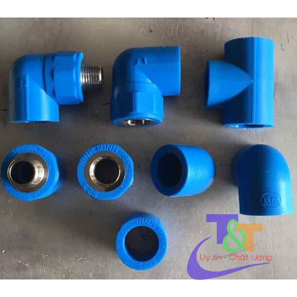 Phụ kiện ống nước nóng có ren 25 PPR Bình Minh